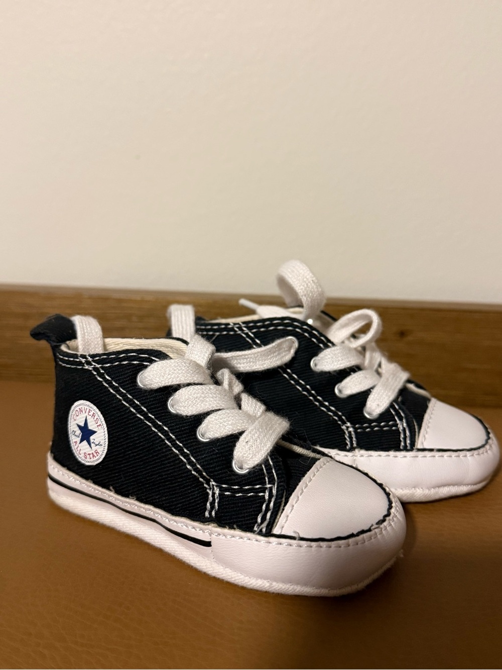 Converse Black & White Baby High-Top Sneakers